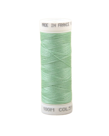 Polyester sewing thread 100m made in France - green shore 511