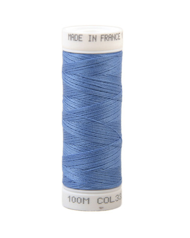 Polyester-Nähgarn 100 m, hergestellt in Frankreich – Grönlandblau 332