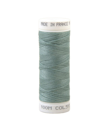 Fil à coudre polyester 100m made in France - vert amande 515