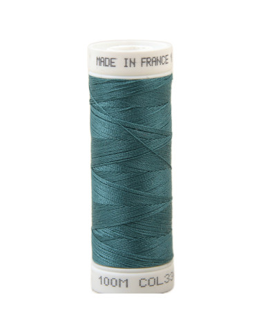 Fil à coudre polyester 100m made in France - vert jade 334