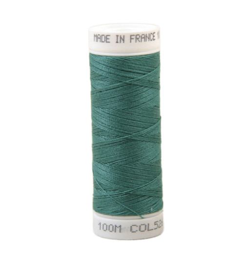 Fil à coudre polyester 100m made in France - vert empire 526