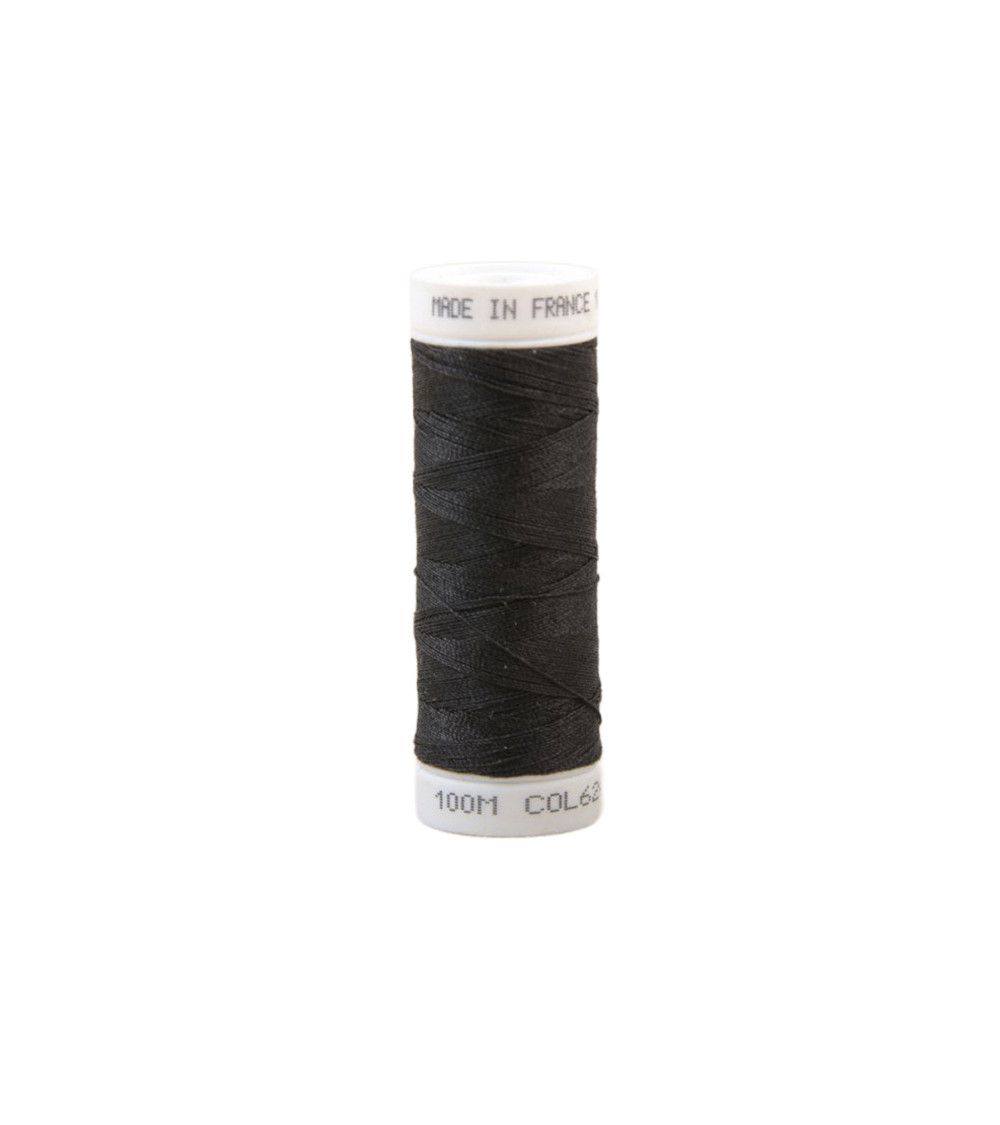 Polyester-Nähgarn 100 m, hergestellt in Frankreich – Husky Grey 624