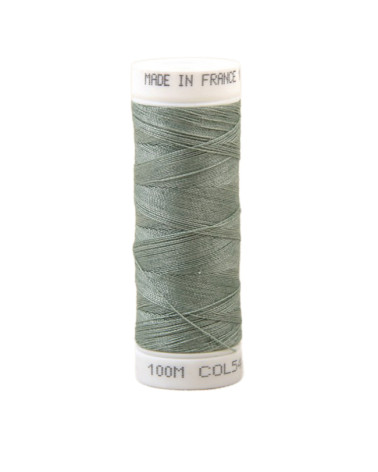 Fil à coudre polyester 100m made in France - vert officier 544