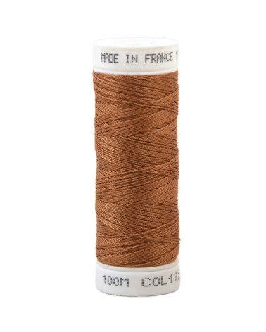Fil à coudre polyester 100m made in France - vieil or 172