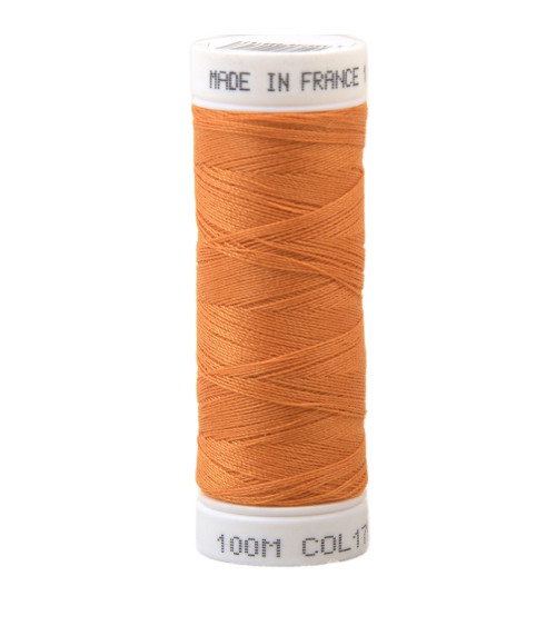 Fil à coudre polyester 100m made in France - orange 179