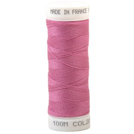 Fil à coudre polyester 100m made in France - rose saumon 205