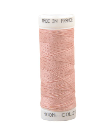 Fil à coudre polyester 100m made in France - Dragée 208