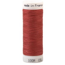 Fil à coudre polyester 100m made in France - rouge 235