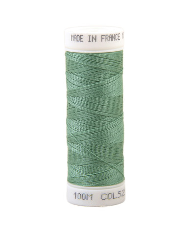 Fil à coudre polyester 100m made in France - vert veronese 525