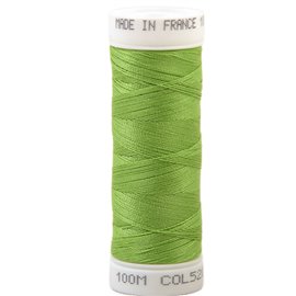 Fil à coudre polyester 100m made in France - vert prairie 520