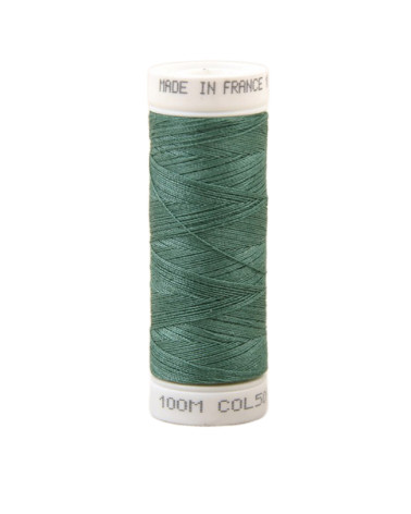 Fil à coudre polyester 100m made in France - vert trefle 509