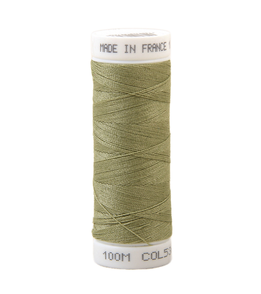 Fil à coudre polyester 100m made in France - vert absinthe 535