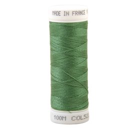 Fil à coudre polyester 100m made in France - vert cerfeuil 522