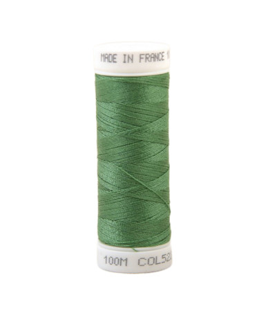 Fil à coudre polyester 100m made in France - vert cerfeuil 522