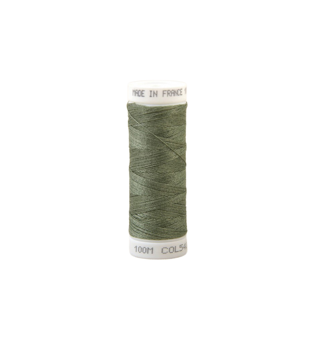 Fil à coudre polyester 100m made in France - vert pistache 542