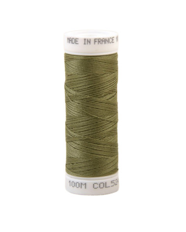 Fil à coudre polyester 100m made in France - vert tilleul 524