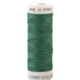 Fil à coudre polyester 100m made in France - vert gazon 529