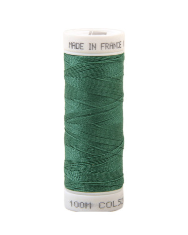 Fil à coudre polyester 100m made in France - vert gazon 529