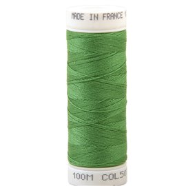 Fil à coudre polyester 100m made in France - vert menthe 507
