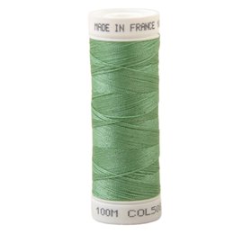 Fil à coudre polyester 100m made in France - vert tisane 508