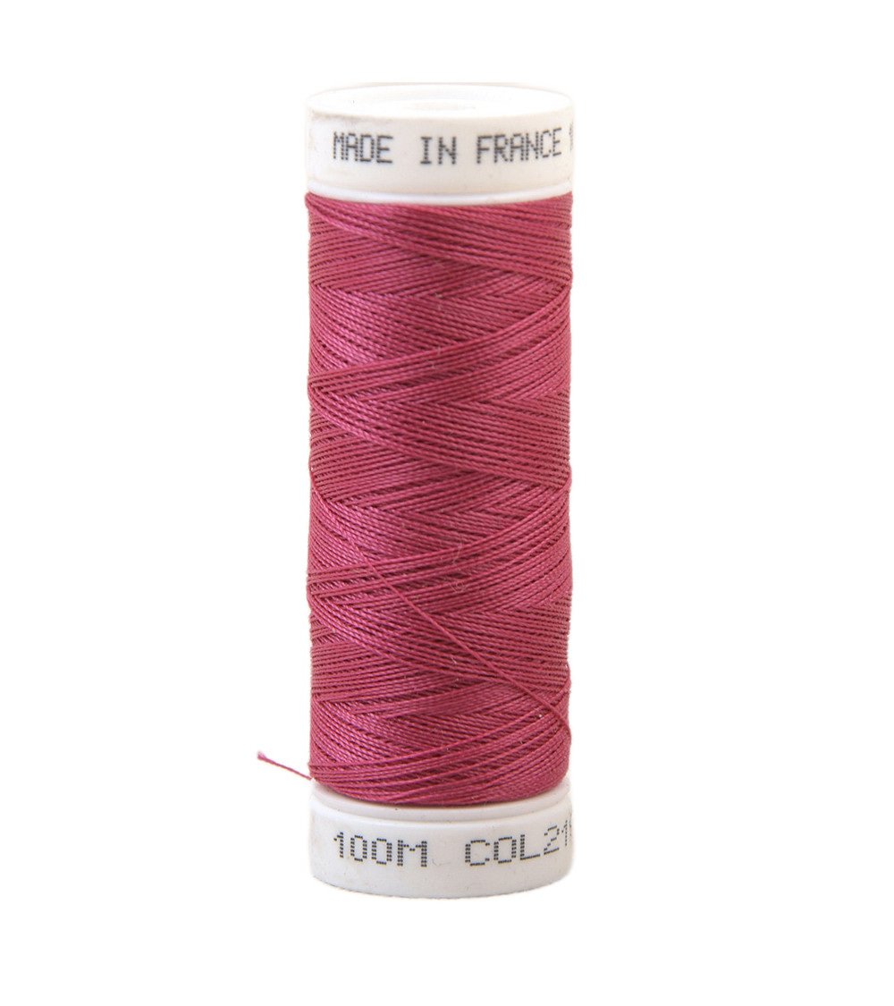 Polyester sewing thread 100m made in France - orchidee 219