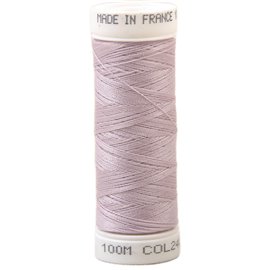 Fil à coudre polyester 100m made in France - mauve 240