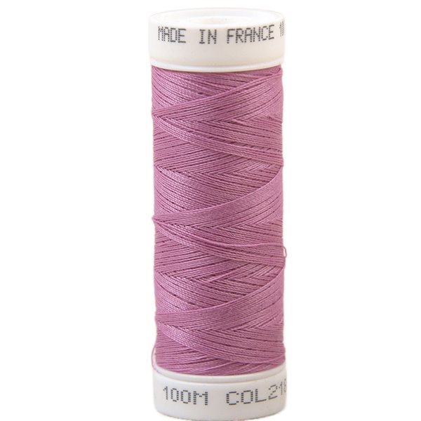 Fil à coudre polyester 100m made in France - cyclamen 218