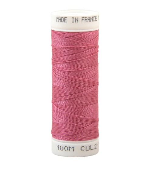 Fil à coudre polyester 100m made in France - Rose Fuchsia 217