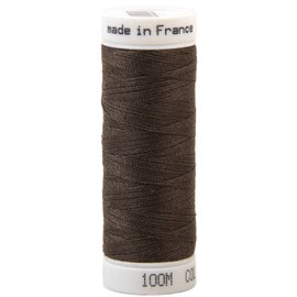Fil à coudre polyester 100m made in France - ours brun 440