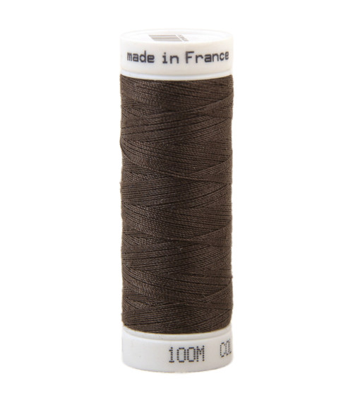 Fil à coudre polyester 100m made in France - ours brun 440