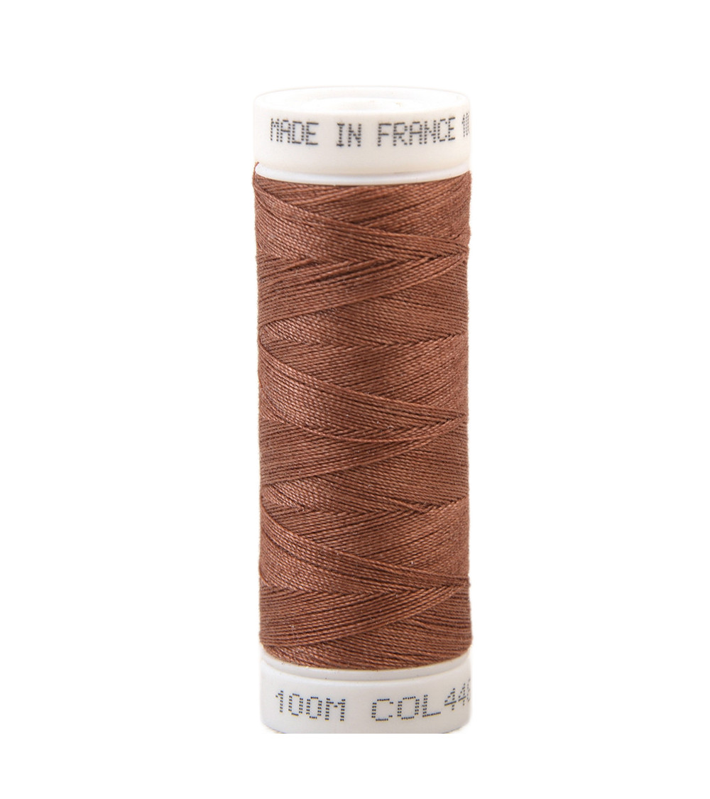 Hilo de coser de poliéster 100m fabricado en Francia - beausite rojo 448