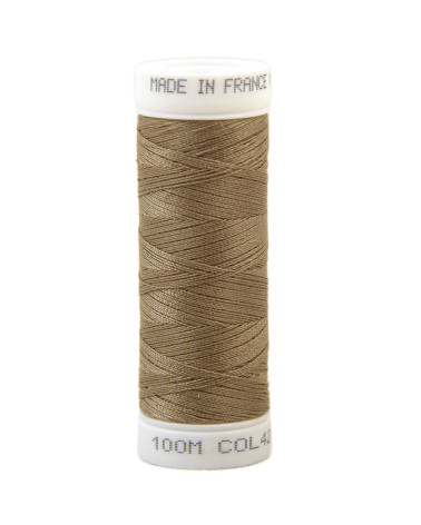 Polyester sewing thread 100m made in France - lievre 428