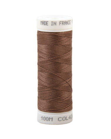 Fil à coudre polyester 100m made in France - peau 426
