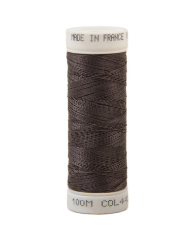 Fil à coudre polyester 100m made in France - brun 442