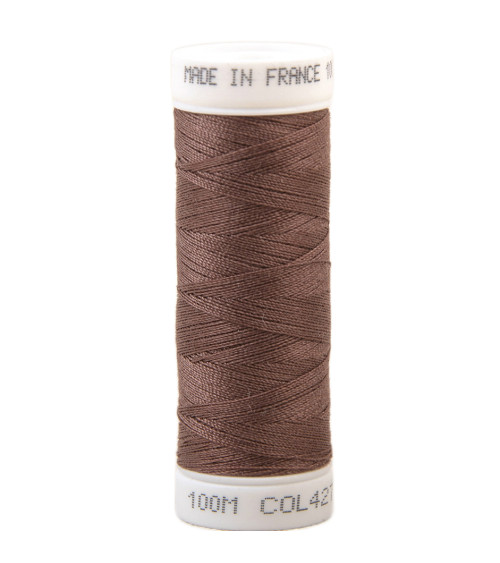 Fil à coudre polyester 100m made in France - poudre 427