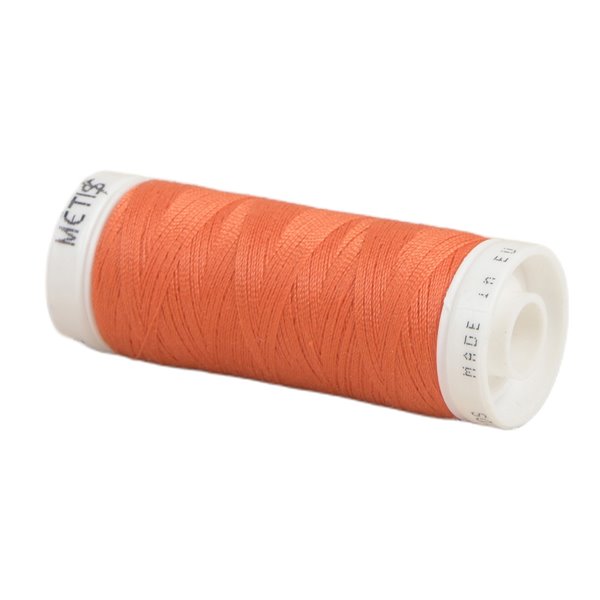 Bobine fil polyester 200m Oeko Tex fabriqué en Europe orange