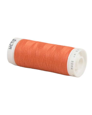 Spool of polyester thread 200m Oeko Tex made in Europe orange