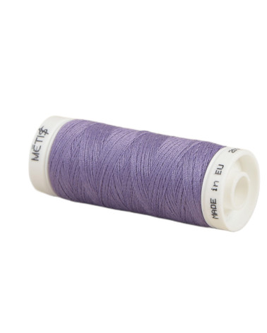 Spool of polyester thread 200m Oeko Tex made in Europe lavender voile