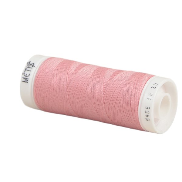 Bobine fil polyester 200m Oeko Tex fabriqué en Europe rose