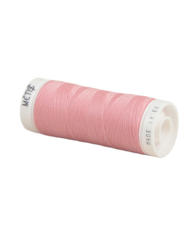 Spool of polyester thread 200m Oeko Tex made in Europe pink