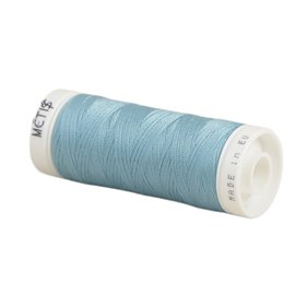 Bobine fil polyester 200m Oeko Tex fabriqué en Europe bleu vert océan