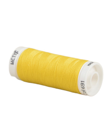 Spool of polyester thread 200m Oeko Tex made in Europe meadow yellow