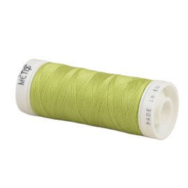 Bobine fil polyester 200m Oeko Tex fabriqué en Europe vert raisin