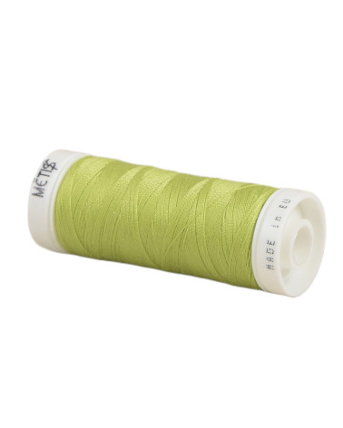 Bobine fil polyester 200m Oeko Tex fabriqué en Europe vert raisin