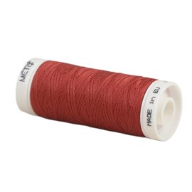 Bobine fil polyester 200m Oeko Tex fabriqué en Europe rouge