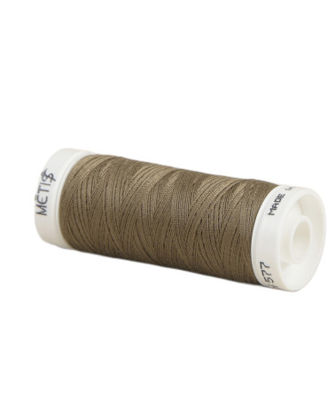 Polyester thread spool 200m Oeko Tex made in Europe truffle brown