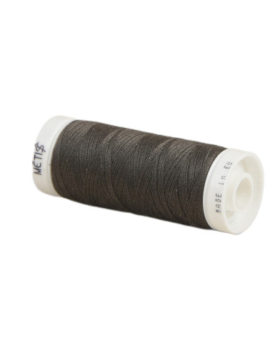 Bobine fil polyester 200m Oeko Tex fabriqué en Europe anthracite