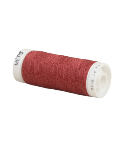 Spool of polyester thread 200m Oeko Tex made in Europe blackcurrant red