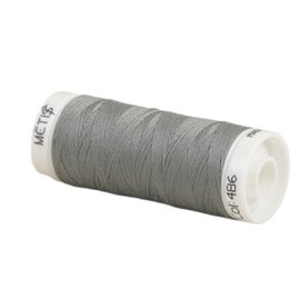 Bobine fil polyester 200m Oeko Tex fabriqué en Europe gris