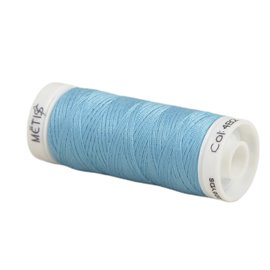 Bobine fil polyester 200m Oeko Tex fabriqué en Europe turquoise clair